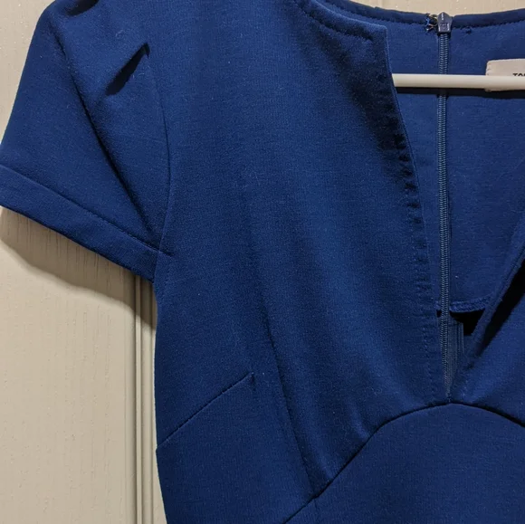 Royal blue mini dress - Picture 3 of 5